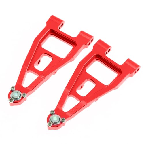 Aluminiumlegierung vorne unten Querlenker Schwinge RC Upgrade Teile für Tamiya 1/10 2WD BBX BB01 RC Car (rot) von ULIIK