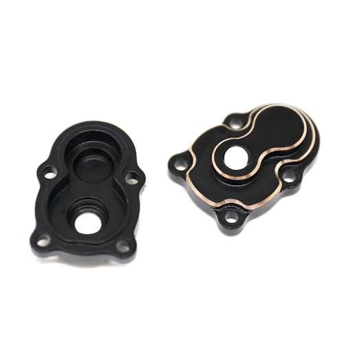 Black Brass Gear Cover Shell RC Upgrade Parts for FMS 1/24 FCX24 RC Car von ULIIK