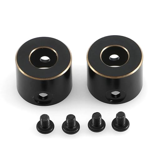 Black Brass Rear Axle Bridge Cup RC Upgrade Parts for Axial 1/10 SCX10 PRO AXI03028 RC Car von ULIIK