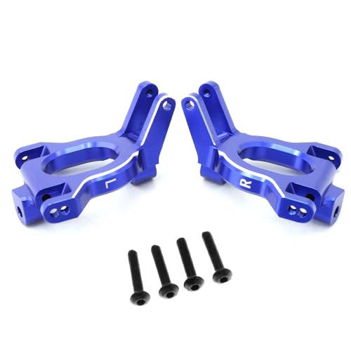 C-förmiger Sitz C-Nabenträger aus Aluminiumlegierung für ARRMA 1/10 4x4 Kraton Outcast 1/8 Mojave RC Auto (blau) von ULIIK