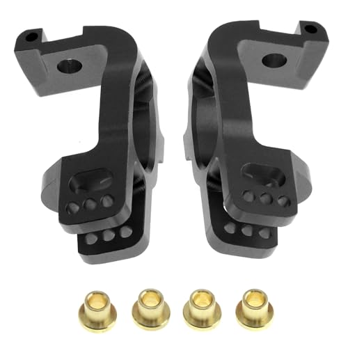 C-förmiger Sitz C-Nabenträger aus Aluminiumlegierung für ZD Racing DBX-07 EX-07 1/7 RC Auto (schwarz) von ULIIK