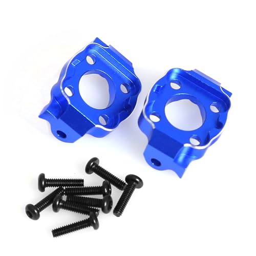 C-förmiger Sitz aus Aluminiumlegierung, verbesserte Teile für LOSI 1/18 Mini LMT 4X4 Brushed Monster Truck RTR-LOS01026 RC Car (blau) von ULIIK