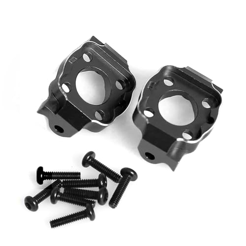 C-förmiger Sitz aus Aluminiumlegierung, verbesserte Teile für LOSI 1/18 Mini LMT 4X4 Brushed Monster Truck RTR-LOS01026 RC Car (schwarz) von ULIIK