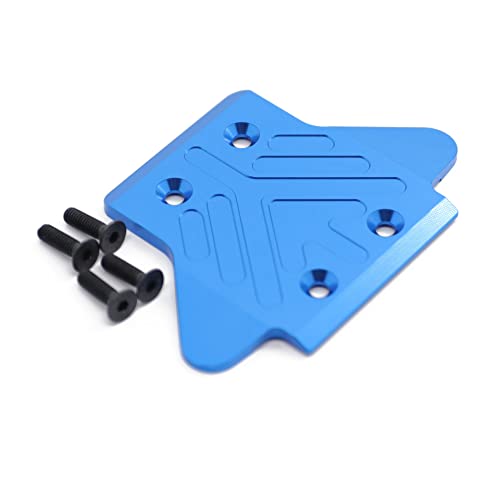 CNC-Aluminium-Legierung Hintere Chassis-Schutzplatte RC Upgrade-Teile für ARRMA 1/8 KRATON 6S RC Auto (blau) von ULIIK