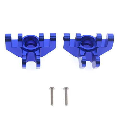 CNC-Aluminium-Legierung Vorderlenkbecher RC Upgrade Teile für LOSI 1/8 LMT 4WD Solid Axle Monster Truck RC Auto (blau) von ULIIK
