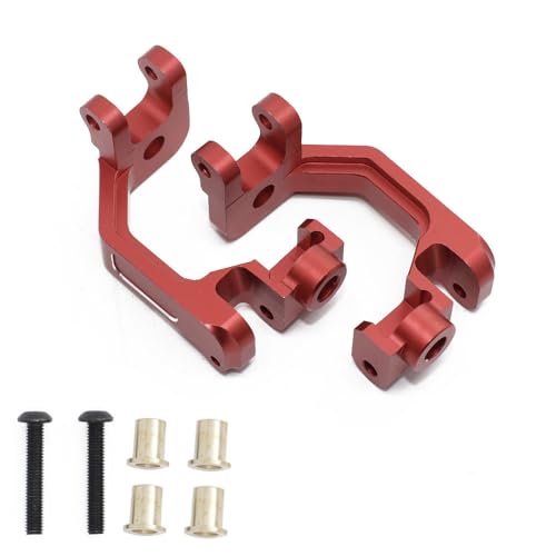 CNC-Aluminiumlegierung, C-förmiger Vordersitz, RC-Upgrade-Teile für ARRMA 1/8 Infraction Vendetta RC Car (rot) von ULIIK