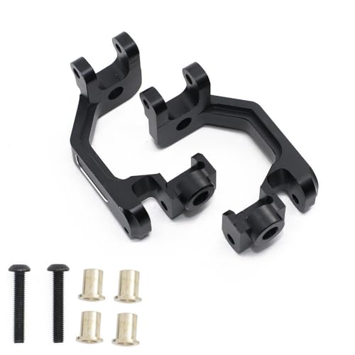 CNC-Aluminiumlegierung, C-förmiger Vordersitz, RC-Upgrade-Teile für ARRMA 1/8 Infraction Vendetta RC Car (schwarz) von ULIIK