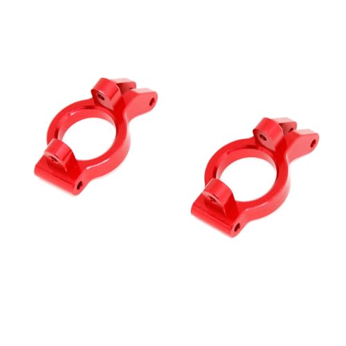 CNC Aluminiumlegierung C-förmiger Sitz RC Upgrade Teile für WLtoys 104009/12401/12402-A/12404/12409 RC Car (rot) von ULIIK