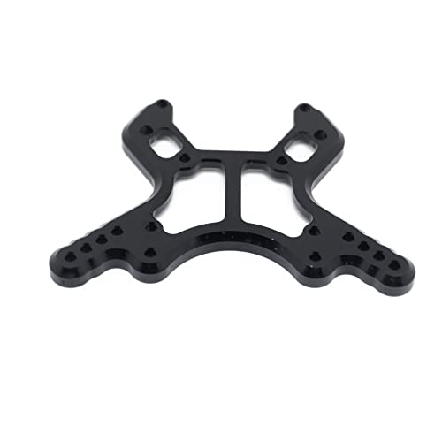 CNC Aluminiumlegierung Front Stoßdämpfer Tower RC Upgrade Teile für ARRMA 1/8 KRATON 6S RC Car (Schwarz) von ULIIK