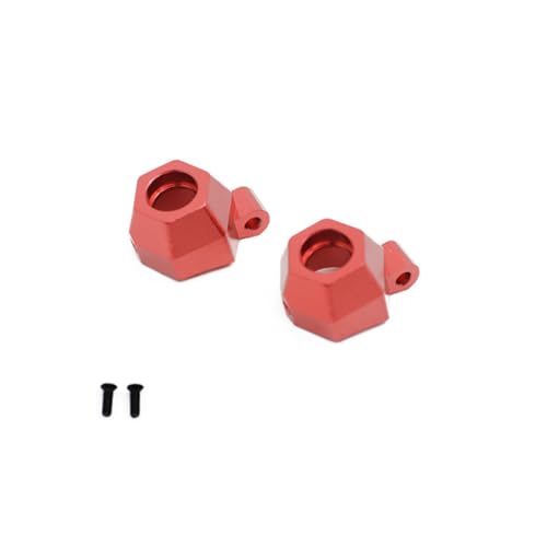 CNC Aluminiumlegierung Hinterachssitz RC Upgrade Teile für 1/16 SG1603 SG1604 UD1601 UD16024 RC Car (rot) von ULIIK