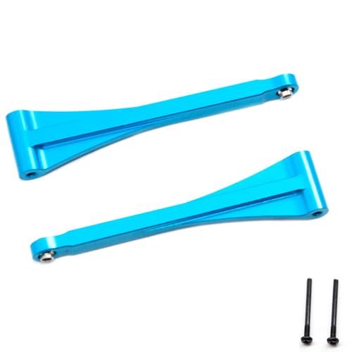 CNC Aluminiumlegierung Hintere Obere Querlenker RC Upgrade Teile für WLtoys 104009/12401/12402-A/12404/12409 RC Car (Blau) von ULIIK
