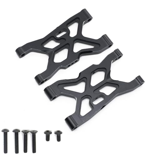 CNC Aluminiumlegierung Hinterradaufhängung Arm RC Upgrade Teile für ARRMA 1/8 Infraction Vendetta RC Auto (schwarz) von ULIIK