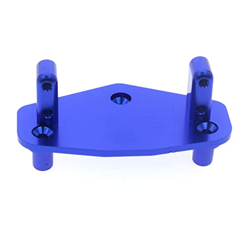 CNC Aluminiumlegierung Lenk-Servohalterung RC Upgrade Teile für LOSI 1/8 LMT 4WD Solid Axle Monster Truck RC Auto (blau) von ULIIK