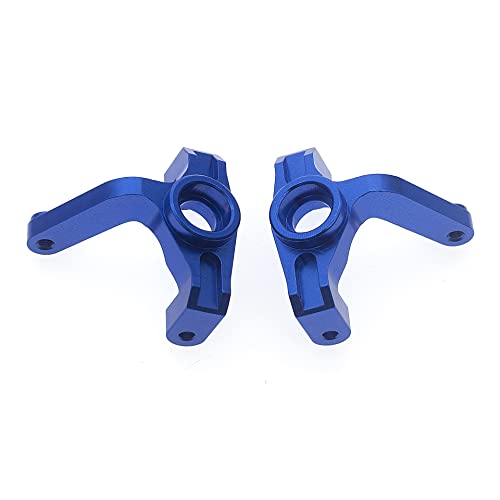 CNC Aluminiumlegierung Lenkbecher RC Upgrade Teile für 1/10 LOSI 22S 2WD RC Auto (blau) von ULIIK