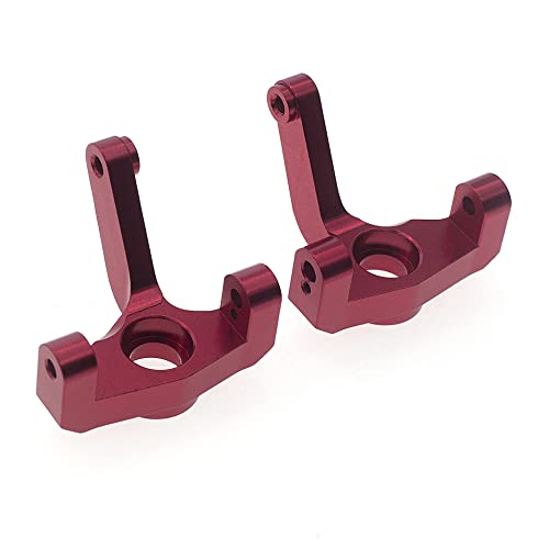CNC Aluminiumlegierung Lenkbecher RC Upgrade Teile für 1/10 LOSI 22S 2WD RC Auto (rot) von ULIIK
