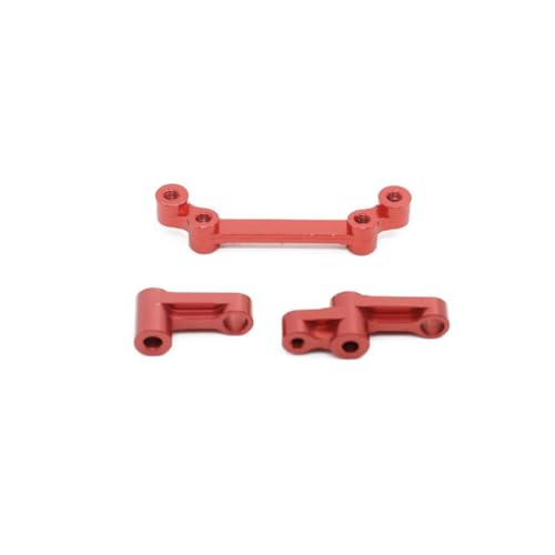 CNC Aluminiumlegierung Lenkgruppe RC Upgrade Teile für 1/16 SG1603 SG1604 UD1601 UD16024 RC Auto (rot) von ULIIK