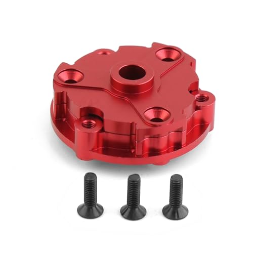 CNC Aluminiumlegierung Stirnradadapter RC Upgrade Teile für Traxxas E-REVO 2.0 86086-4 RC Car (rot) von ULIIK