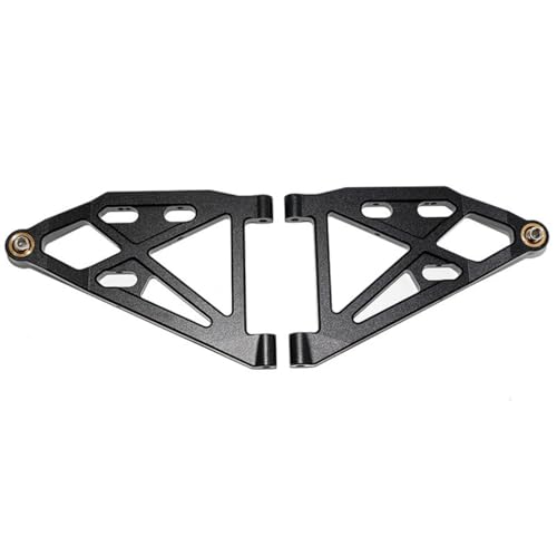CNC Aluminiumlegierung Unterer Querlenker RC Upgrade Teile für Yikong DF7 YK4072 RC Auto (Schwarz) von ULIIK