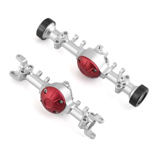 CNC Aluminiumlegierung Vorderachse und Hinterachse Abdeckung Shell RC Upgrade Teile für KYOSHO MINI-Z Wrangler RC Car von ULIIK