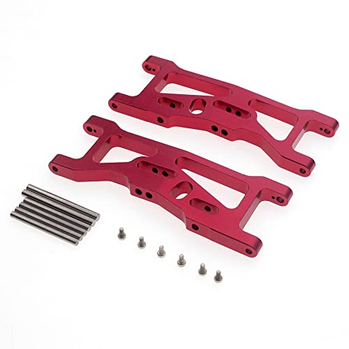 CNC Aluminiumlegierung Vorderradaufhängung RC Upgrade Teile für 1/10 LOSI 22S 2WD RC Auto (rot) von ULIIK