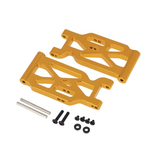 CNC Aluminiumlegierung Vorderradaufhängung RC Upgrade Teile für WLtoys 1/10 104001 RC Car (Golden) von ULIIK