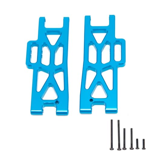 CNC Aluminiumlegierung hinten unten Querlenker RC Upgrade Teile für WLtoys 104009/12401/12402-A/12404/12409 RC Car (blau) von ULIIK