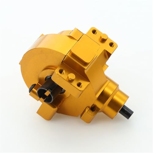 CNC Aluminiumlegierung vorne hinten Differential Diff Assembly RC Upgrade Teile für HSP 94123 94107 94170 94108 94111 94118 RC Car (Front-Golden) von ULIIK