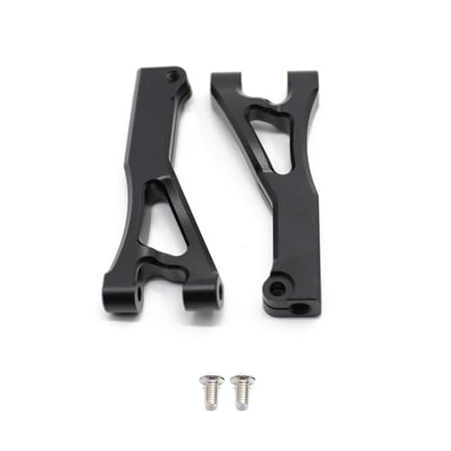 CNC Aluminiumlegierung vorne oben Querlenker RC Upgrade Teile für ARRMA 1/8 Typhon 6S BLX Buggy, 1/7 Limitless Infraction RC Car (schwarz) von ULIIK