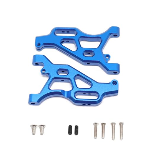 CNC Aluminiumlegierung vorne unten Querlenker RC Upgrade Teile für ARRMA 1/8 Typhon 6S BLX Buggy, 1/7 Limitless Infraction RC Car (blau) von ULIIK