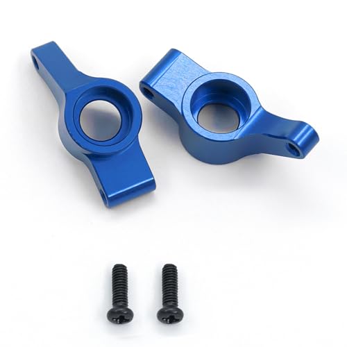 CNC Hinterradachse aus Aluminiumlegierung, RC-Upgrade-Teile für 1/18 HBX 18859 18858 18857 18856 RC Car (blau) von ULIIK
