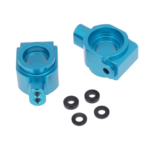 CNC Hinterradachse aus Aluminiumlegierung, RC-Upgrade-Teile für WLtoys 1/10 104001 RC Car (Hellblau) von ULIIK