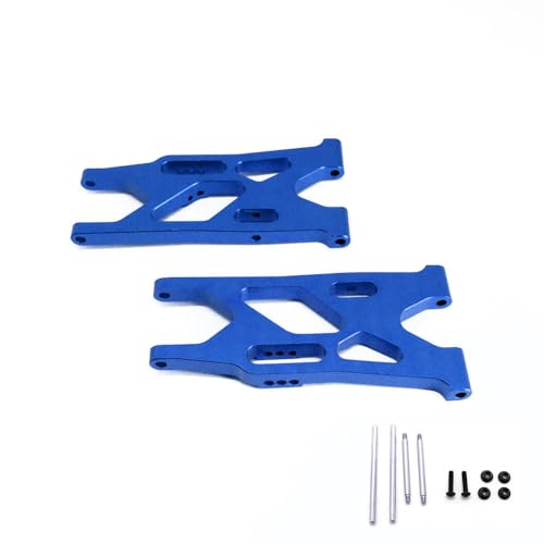 CNC-Hinterradaufhängungsarm aus Aluminiumlegierung, RC-Upgrade-Teile für LOSI 1/10 U4 Lasernut Ultra4 RC Auto (blau) von ULIIK