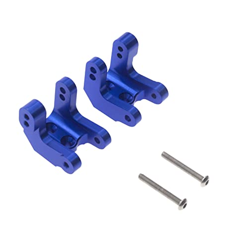 CNC Stoßdämpfer aus Aluminiumlegierung, unterer Befestigungssitz, RC-Upgrade-Teile für LOSI 1/8 LMT 4WD Solid Axle Monster Truck RC Auto (blau) von ULIIK