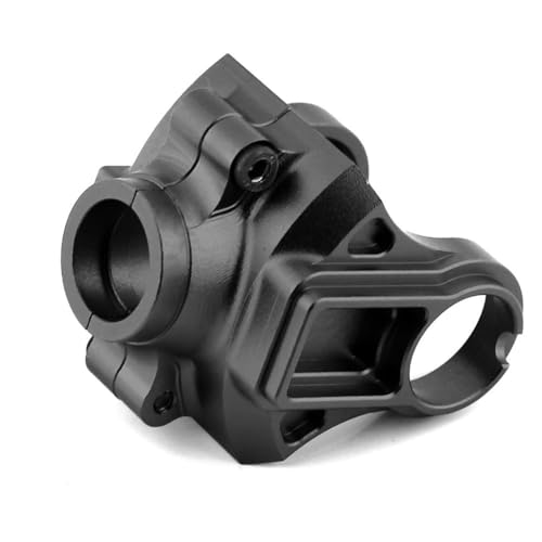 Differential-Schutzhülle aus Aluminiumlegierung, RC, verbesserte Teile für ARRMA 1/10 Big Rock Granite Senton 4x4 3S BLX Outcast Kraton 4S 1/8 Typhon RC Auto (schwarz) von ULIIK