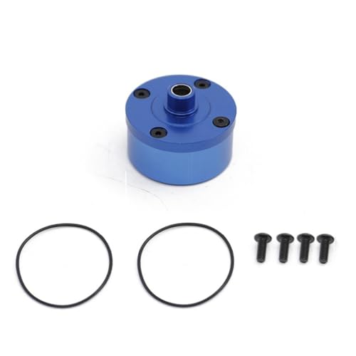 Differentialschalenabdeckung aus Aluminiumlegierung, RC, verbesserte Teile für ARRMA 1/8 Kraton Notorious Typhon Senton Outcast Talion Limitless Infraction RC Car (blau) von ULIIK