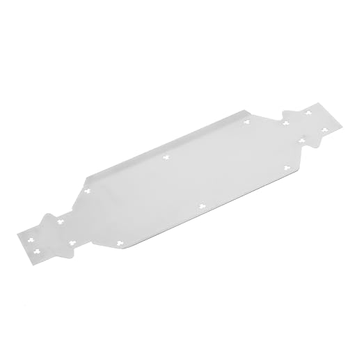 Edelstahl Chassis Protection Guard Plate RC Upgrade Teile für RLAARLO 1/12 XTS P12 RC Car von ULIIK