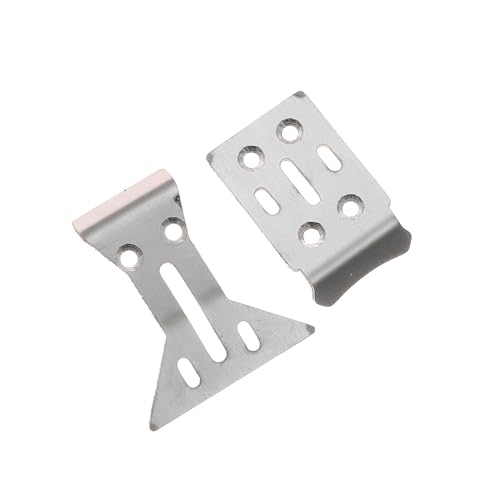 Edelstahl Front Rear Chassis Protection Guard Plate RC Upgrade Parts for LOSI 1/24 Micro-B 2WD Buggy RC Car von ULIIK