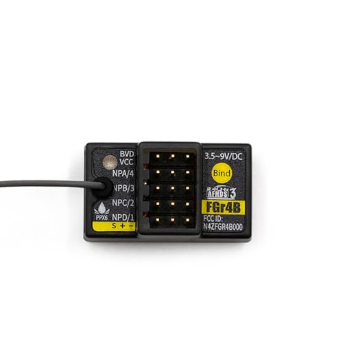 FS FGr4B 2.4GHz Mini 4-K PWM Empfänger 3.5-9V Kompatibel mit AFHDS3 PL18 NB4 NB4 Lite RC Auto Boot Transmitter Fernbedienung von ULIIK