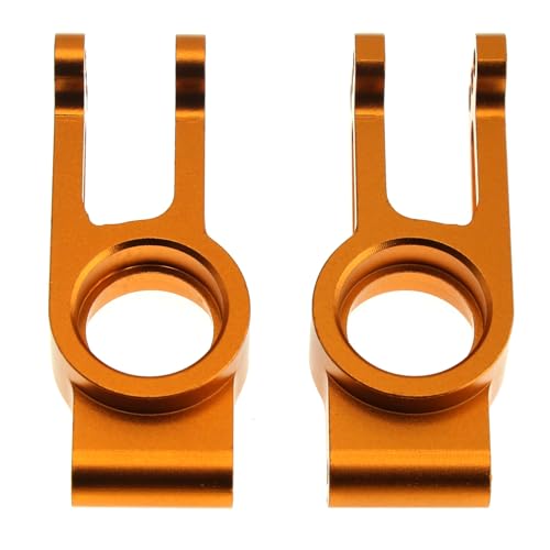 Hinterachsattel aus Aluminiumlegierung, RC-Upgrade-Teile für ZD Racing DBX-07 EX-07 1/7 RC Car (Orange) von ULIIK