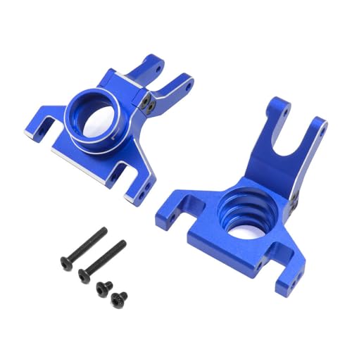 Hinterachsattel aus Aluminiumlegierung für ARRMA 1/8 Mojave 4S 1/10 Kraton Outcast 4X4 4S RC Auto (blau) von ULIIK