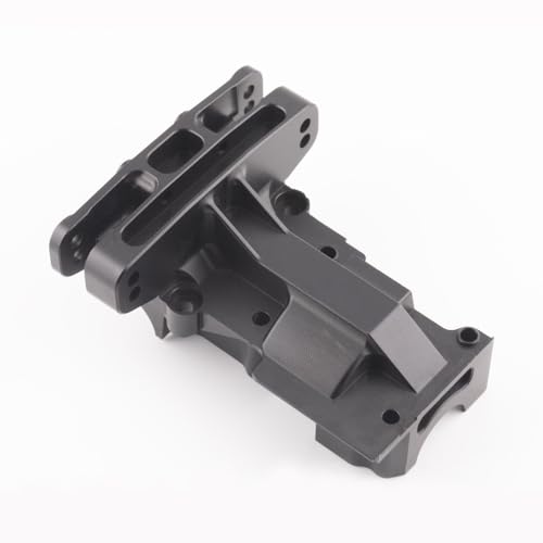 Hintere Getriebeabdeckung aus Aluminiumlegierung, RC-Upgrade-Teile für TRAXXAS 1/6 4WD XRT 8S-78086-4 RC Car (schwarz) von ULIIK