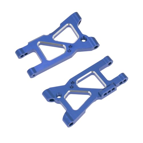 Hintere Querlenker aus Aluminiumlegierung, Schwungarm, RC, verbesserte Teile für TRAXXAS 1/10 4-Tec 3.0 C8 RC Rennwagen (blau) von ULIIK