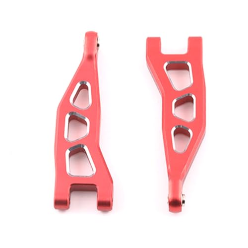 Hintere obere Querlenker aus Aluminiumlegierung, RC, verbesserte Teile für ARRMA 1/18 2S Granit GROM RTR ARA2102 RC Car (rot) von ULIIK