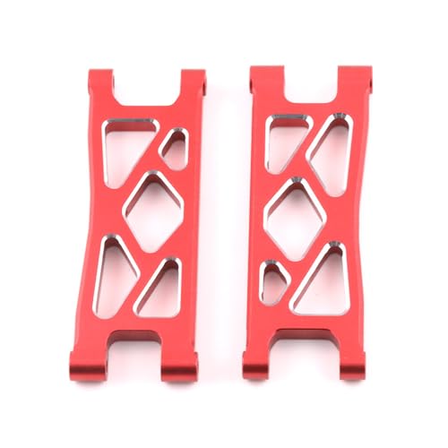 Hintere untere Querlenker aus Aluminiumlegierung, RC, verbesserte Teile für ARRMA 1/18 2S Granit GROM RTR ARA2102 RC Car (rot) von ULIIK