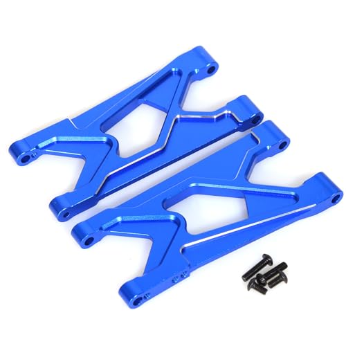 Hintere untere Querlenker aus Aluminiumlegierung, Schwingenarm #ARA330751, RC, verbesserte Teile für ARRMA 1/10 4X2 2WD Gorgon Monster Truck RC Auto (blau) von ULIIK