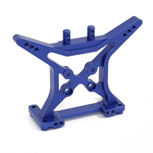 Hinterer Stoßdämpfer aus Aluminiumlegierung, RC-Upgrade-Teile für 1/10 ECX 2WD Ruckus, Axe, Brutus, Circuit, AMP MT, AMP DB, AMP Crush, K&N Torment RC Car (dunkelblau) von ULIIK