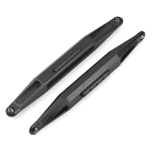 Hinterer unterer Querlenker aus Aluminiumlegierung, RC-Upgrade-Teile für 1/10 UD1002 UD1002SE SG1002 Short Course Truck Off-Road RC Auto (schwarz) von ULIIK
