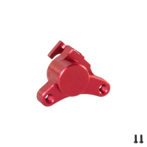 Hinterradbremse aus Aluminiumlegierung, RC verbesserte Teile für LOSI 1/4 Promoto-MX RC Elektromotorrad (rot) von ULIIK