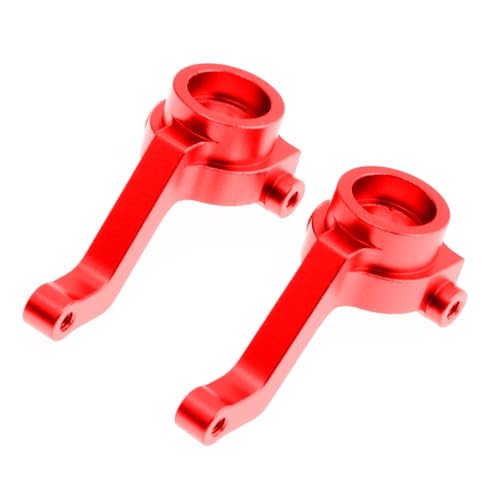 Lenkbecher aus Aluminiumlegierung für Tamiya 1/10 2WD BBX BB01 RC Auto (rot) von ULIIK