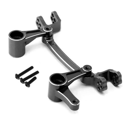 Lenkgruppe aus Aluminiumlegierung für ARRMA 1/8 Mojave RC Auto (schwarz) von ULIIK